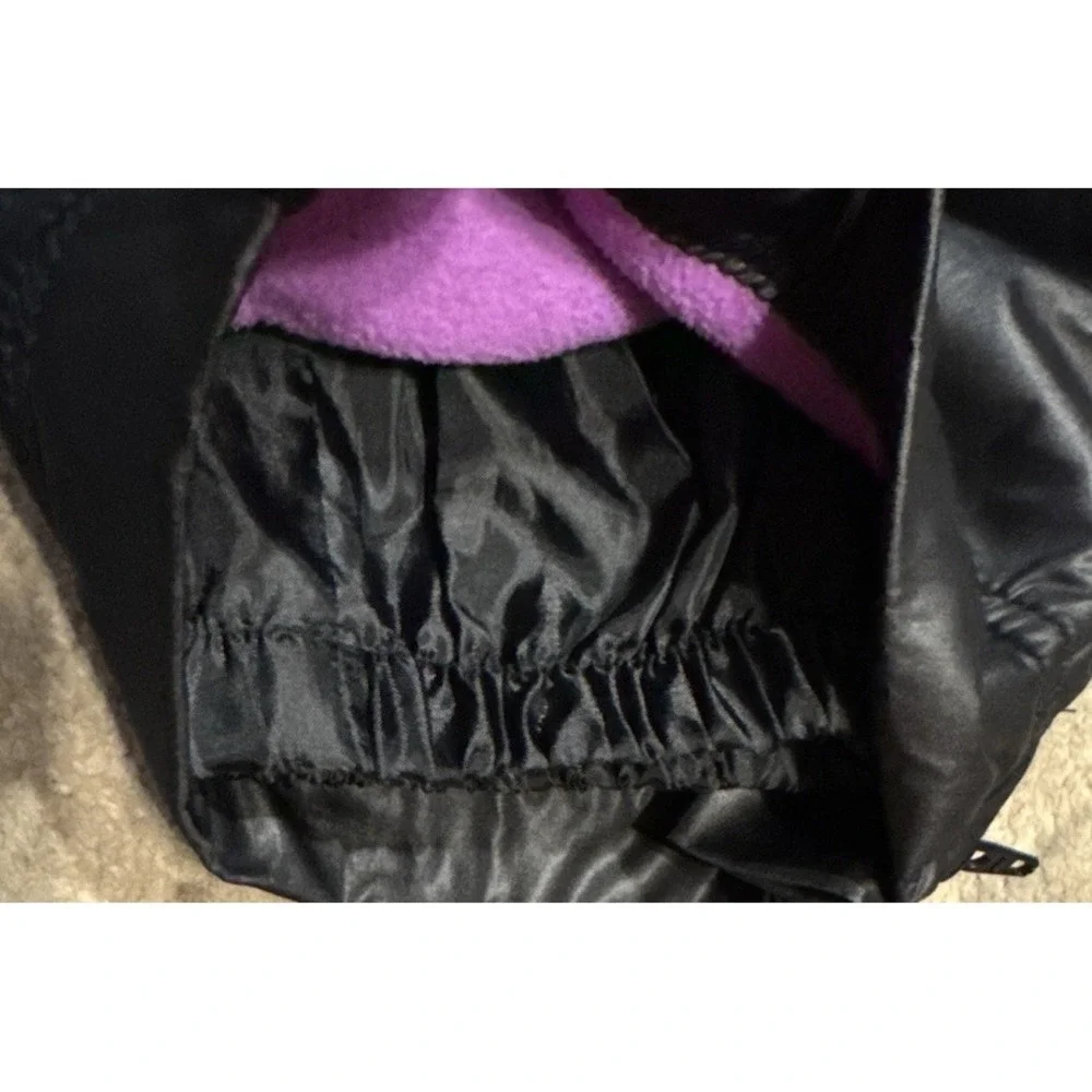 Old Navy Fleece Lined Black Pants Youth‎ Girls Size Large 10-12